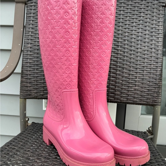 Louis Vuitton Rain Boots 37 - Picture 1 of 15